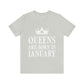 Queens Are Born in January  Happy Birthday Unisex Jersey Short Sleeve T-Shirt