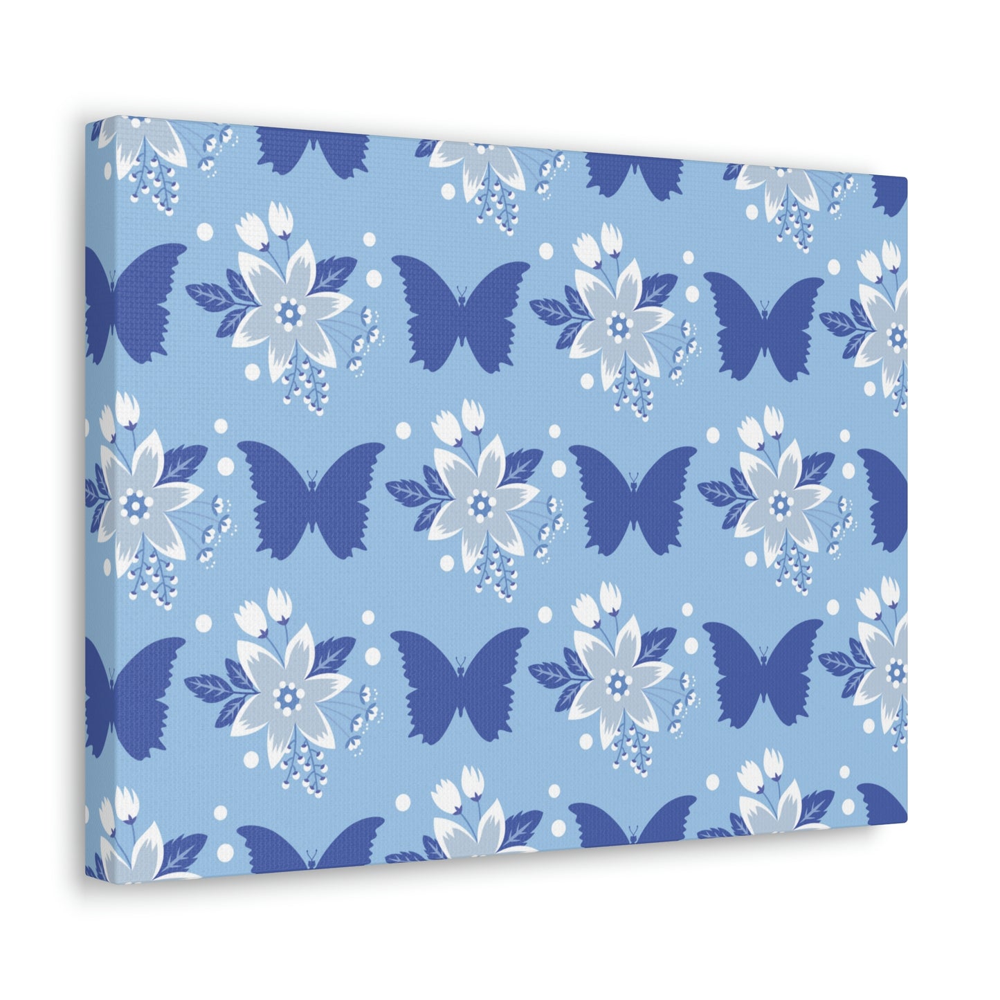 Butterfly Pattern Nature Animal Lovers Classic Art Canvas Gallery Wraps