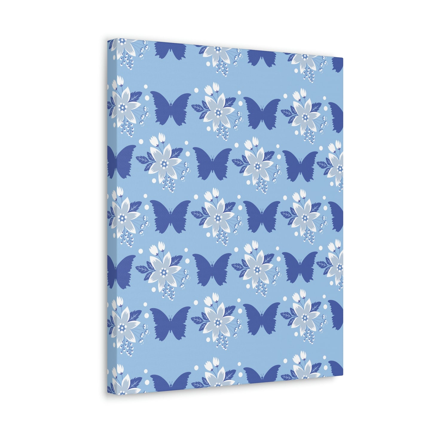 Butterfly Pattern Nature Animal Lovers Classic Art Canvas Gallery Wraps