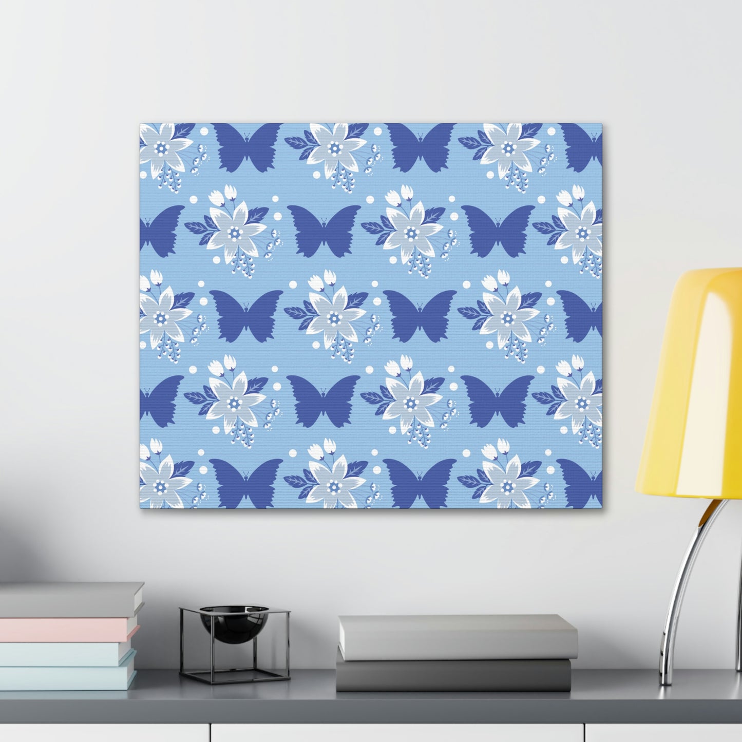 Butterfly Pattern Nature Animal Lovers Classic Art Canvas Gallery Wraps