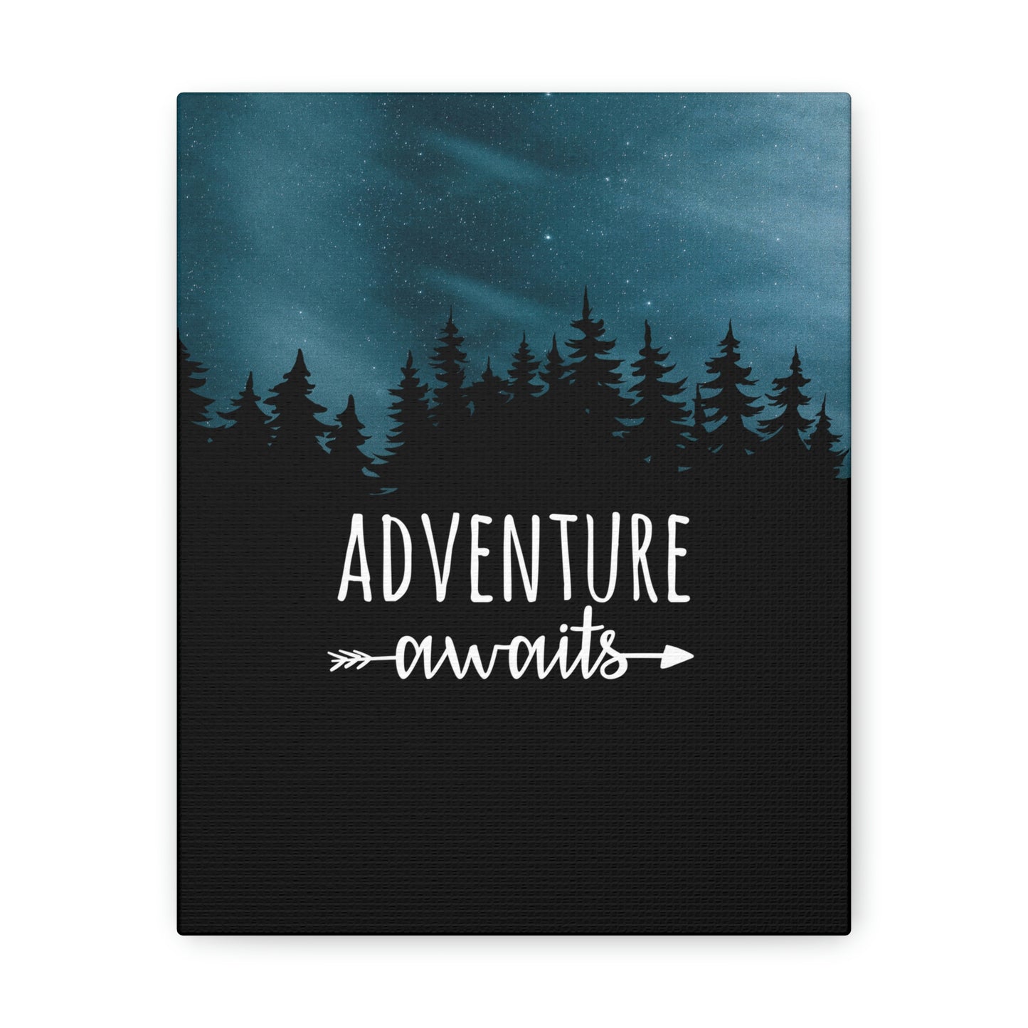 Adventure Awaits Art Vacation Landscape Explore Aesthetic Classic Art Canvas Gallery Wraps