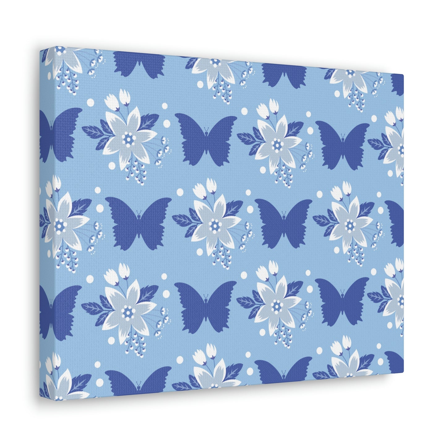 Butterfly Pattern Nature Animal Lovers Classic Art Canvas Gallery Wraps