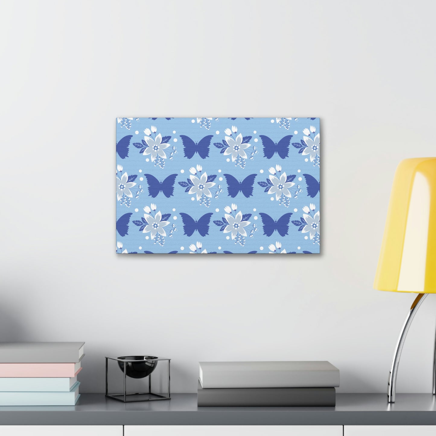 Butterfly Pattern Nature Animal Lovers Classic Art Canvas Gallery Wraps