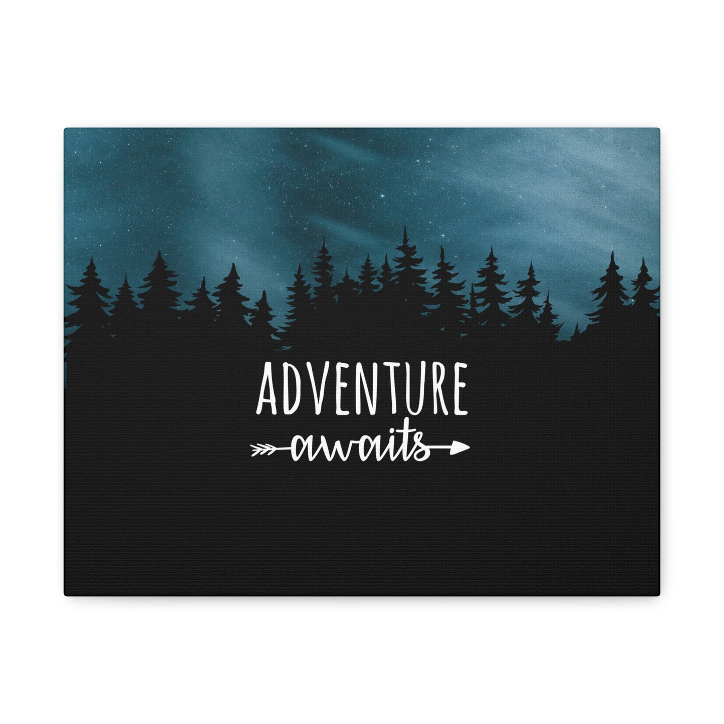 Adventure Awaits Art Vacation Landscape Explore Aesthetic Classic Art Canvas Gallery Wraps