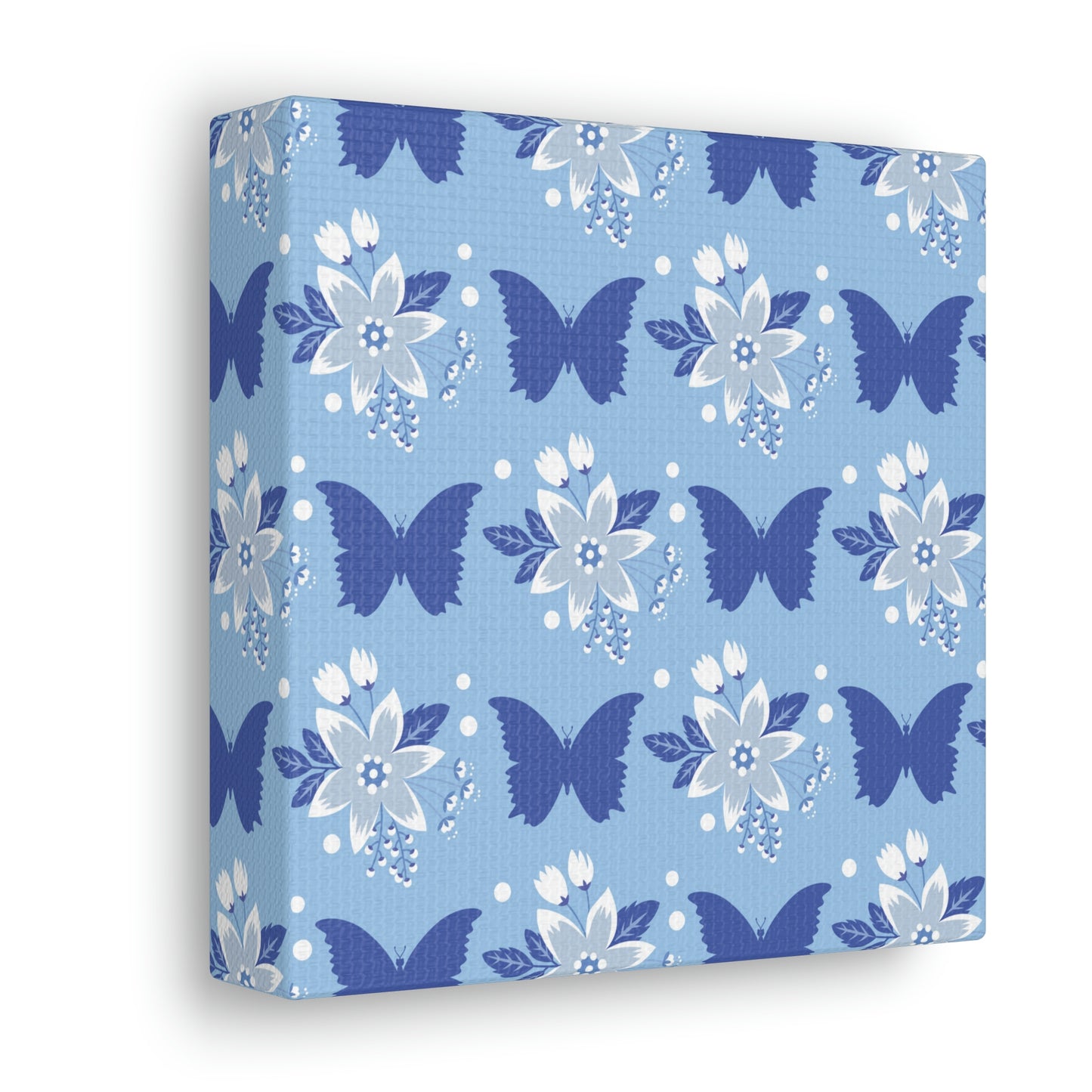 Butterfly Pattern Nature Animal Lovers Classic Art Canvas Gallery Wraps