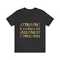 Astrology Is Important But Astronomy Is Importanter Funny Quotes Gold Unisex Jersey Short Sleeve T-Shirt