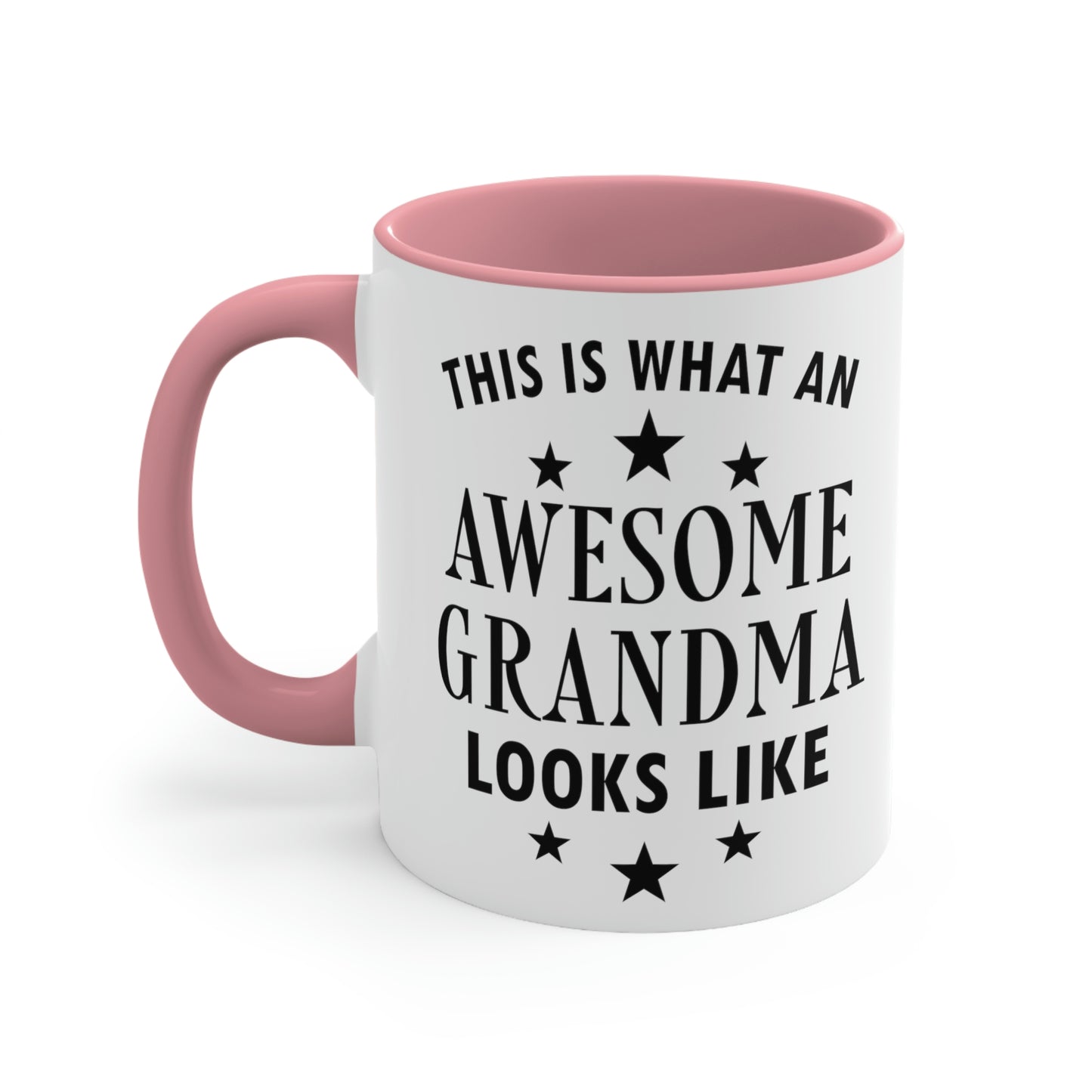 Awesome Grandmother Funny Slogan Sarcastic Quotes Classic Accent Coffee Mug 11oz