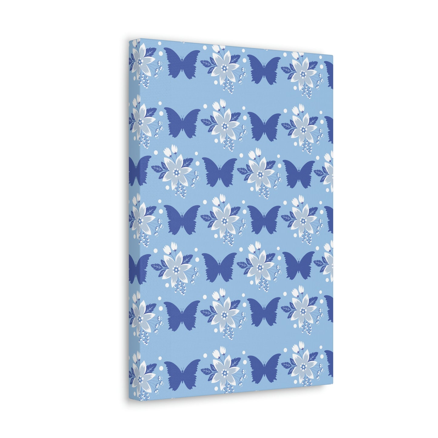 Butterfly Pattern Nature Animal Lovers Classic Art Canvas Gallery Wraps