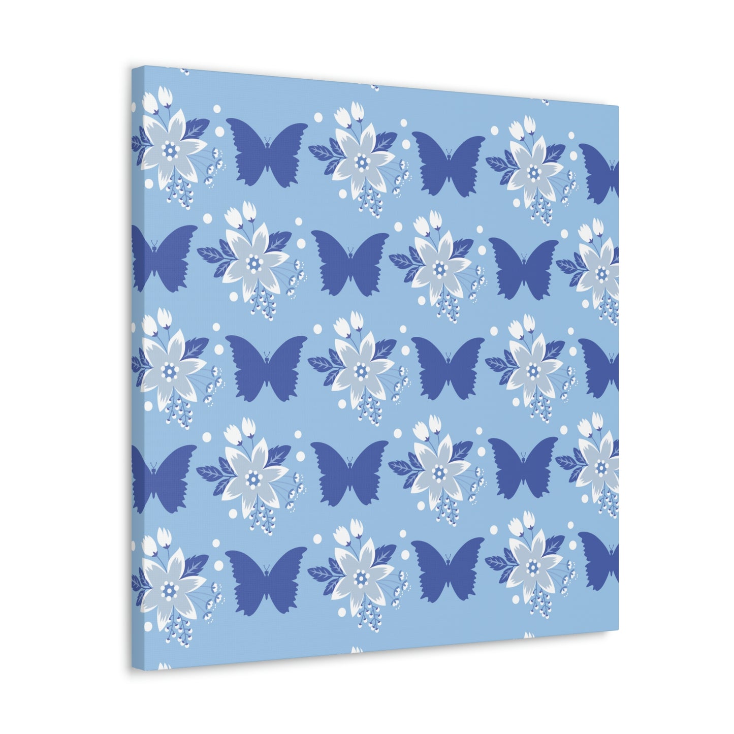 Butterfly Pattern Nature Animal Lovers Classic Art Canvas Gallery Wraps