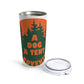 A Dog A Tent an Adventure Time Camping Life Stainless Steel Hot or Cold Vacuum Tumbler 20oz Ichaku [Perfect Gifts Selection]