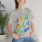 A head full of dreams Motivation Inspirational Slogan LGBT Unisex Jersey Short Sleeve T-Shirt Ichaku [Perfect Gifts Selection]