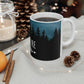 Adventure Awaits Art Vacation Landscape Explore Ceramic Mug 11oz Ichaku [Perfect Gifts Selection]