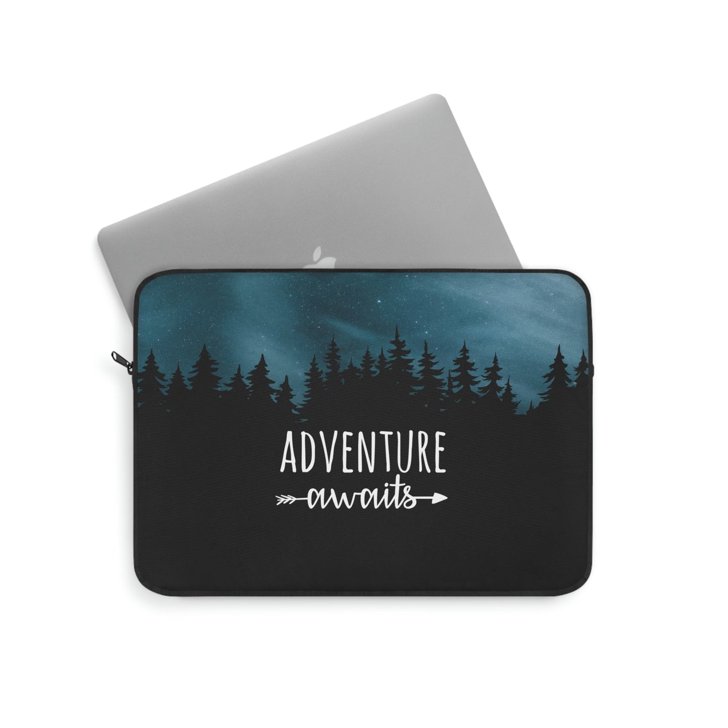 Adventure Awaits Art Vacation Landscape Explore Laptop Sleeve Ichaku [Perfect Gifts Selection]