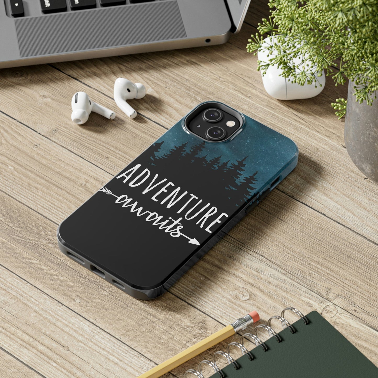 Adventure Awaits Art Vacation Landscape Explore Tough Phone Cases Case-Mate Ichaku [Perfect Gifts Selection]