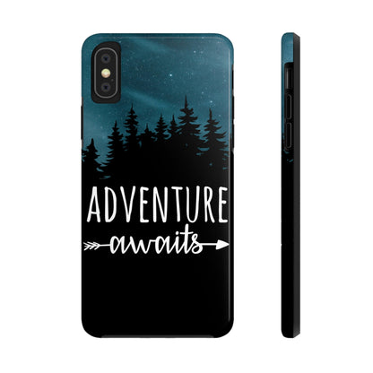 Adventure Awaits Art Vacation Landscape Explore Tough Phone Cases Case-Mate Ichaku [Perfect Gifts Selection]