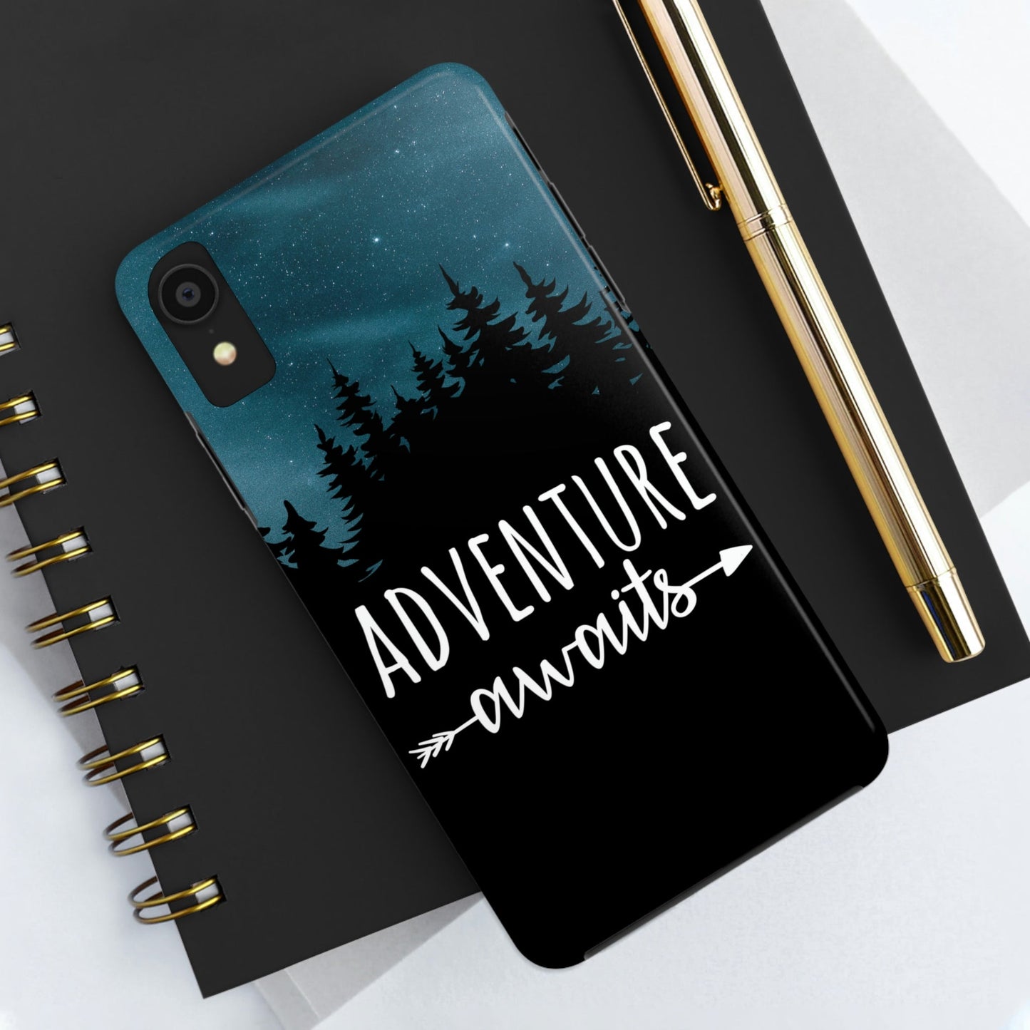 Adventure Awaits Art Vacation Landscape Explore Tough Phone Cases Case-Mate Ichaku [Perfect Gifts Selection]