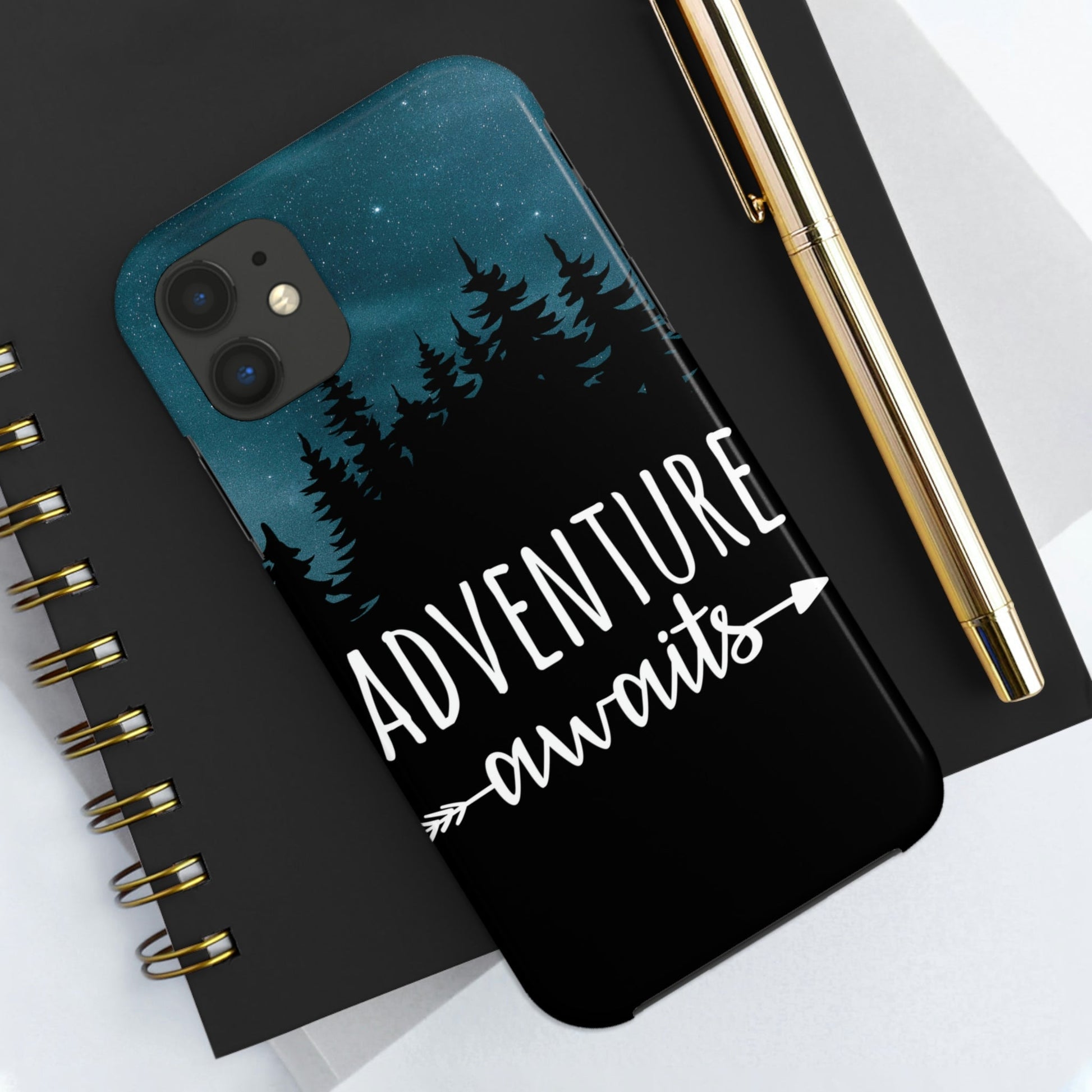 Adventure Awaits Art Vacation Landscape Explore Tough Phone Cases Case-Mate Ichaku [Perfect Gifts Selection]