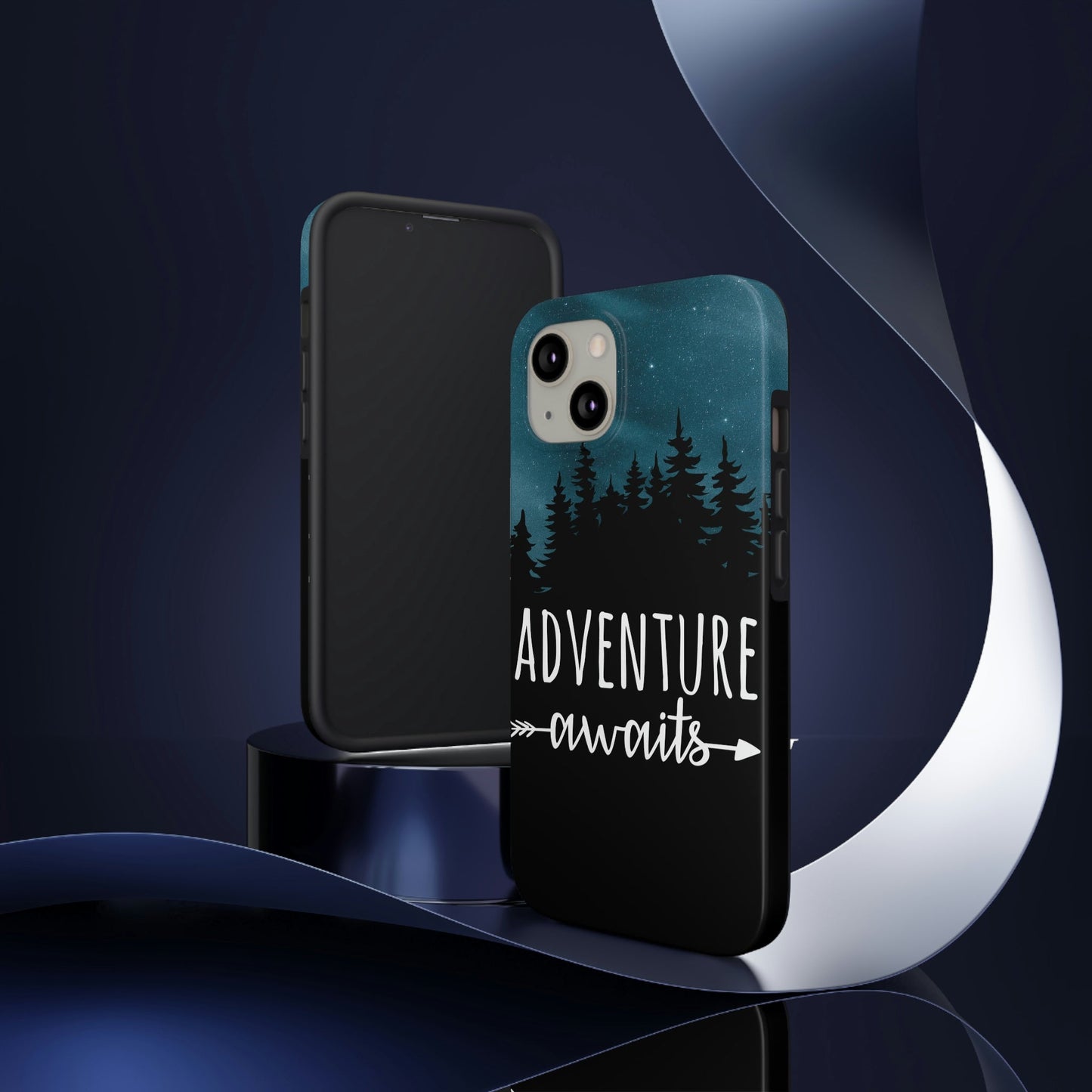 Adventure Awaits Art Vacation Landscape Explore Tough Phone Cases Case-Mate Ichaku [Perfect Gifts Selection]