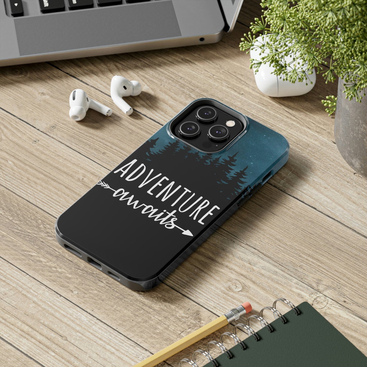 Adventure Awaits Art Vacation Landscape Explore Tough Phone Cases Case-Mate Ichaku [Perfect Gifts Selection]