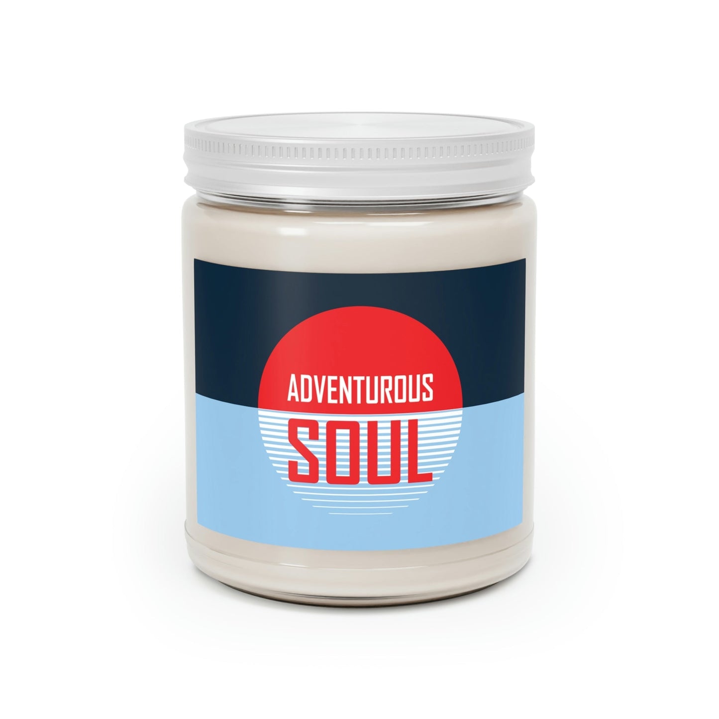 Adventurous Soul Camping Outdoors Camp Scented Candle Up to 60hSoy Wax 9oz Ichaku [Perfect Gifts Selection]