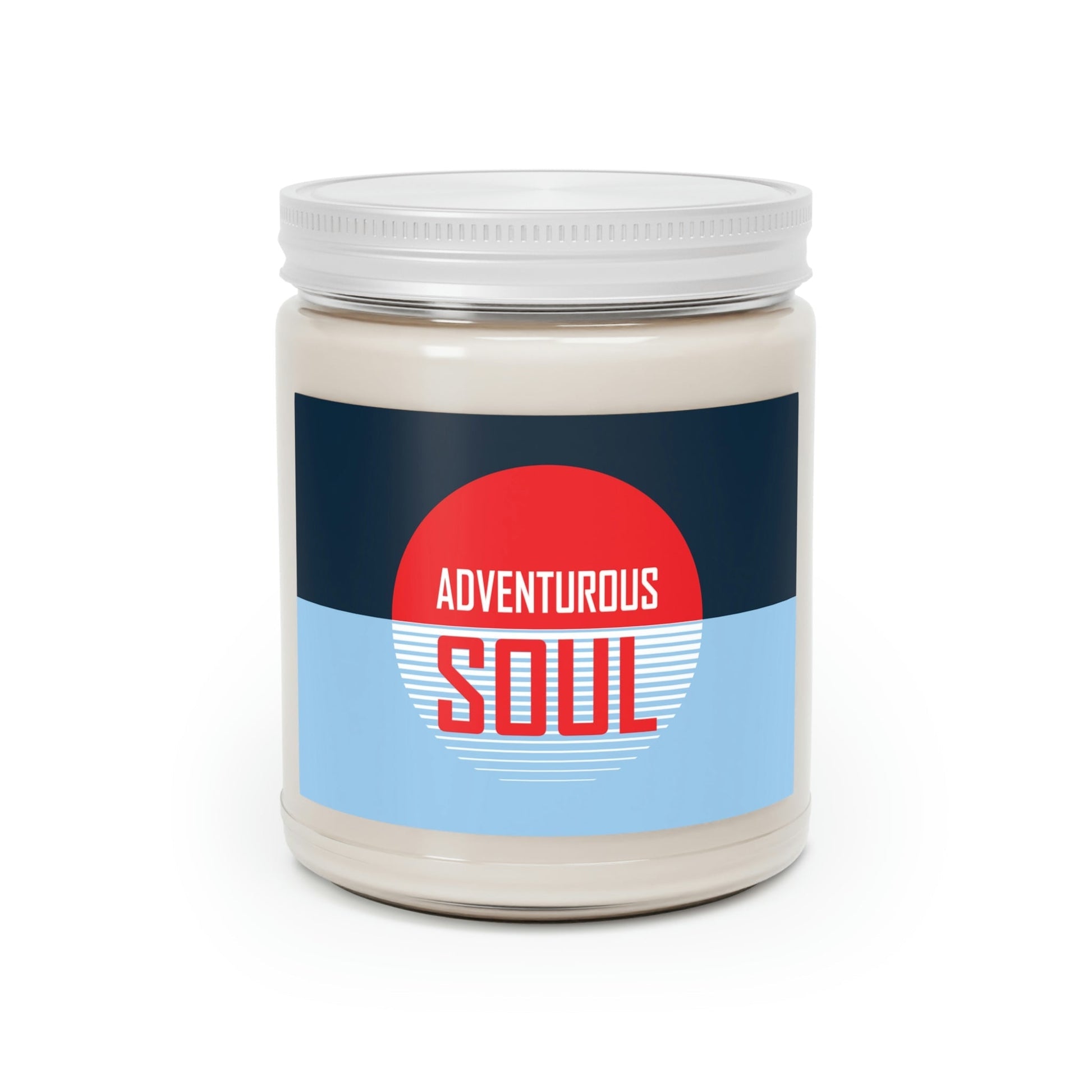 Adventurous Soul Camping Outdoors Camp Scented Candle Up to 60hSoy Wax 9oz Ichaku [Perfect Gifts Selection]