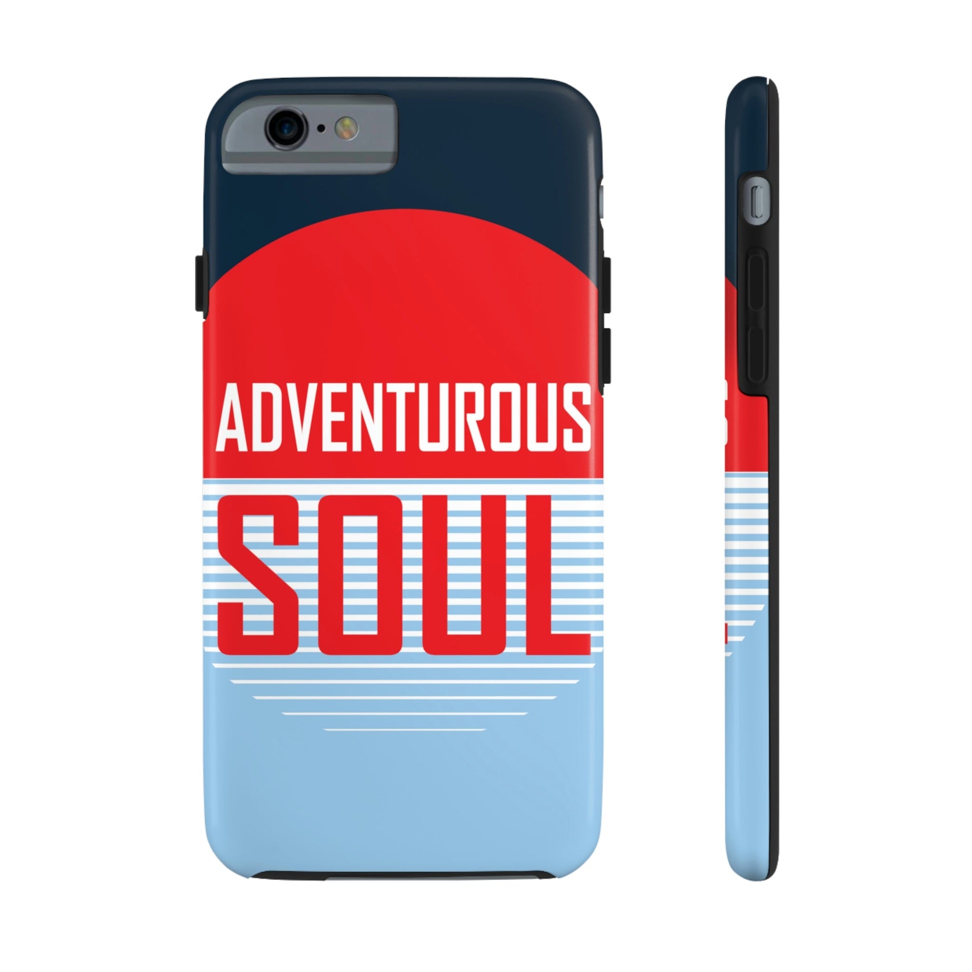 Adventurous Soul Camping Outdoors Camp Tough Phone Cases Case-Mate Ichaku [Perfect Gifts Selection]