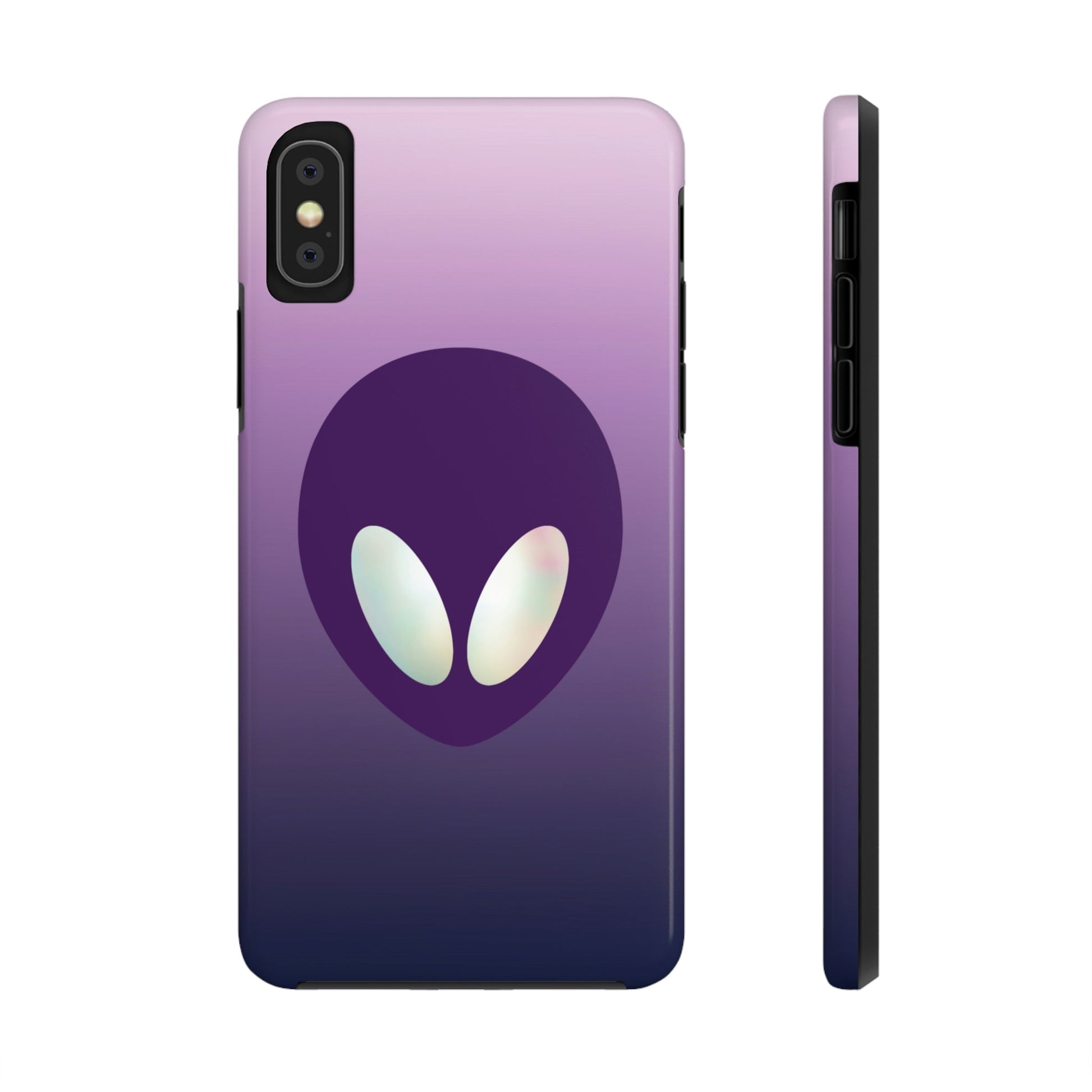 Alien Aesthetic Minimalist UFO Classic TV Series Tough Phone Cases Case-Mate Ichaku [Perfect Gifts Selection]