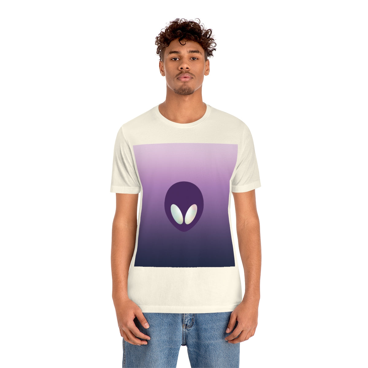 Alien Aesthetic Minimalist UFO Classic TV Series Unisex Jersey Short Sleeve T-Shirt Ichaku [Perfect Gifts Selection]