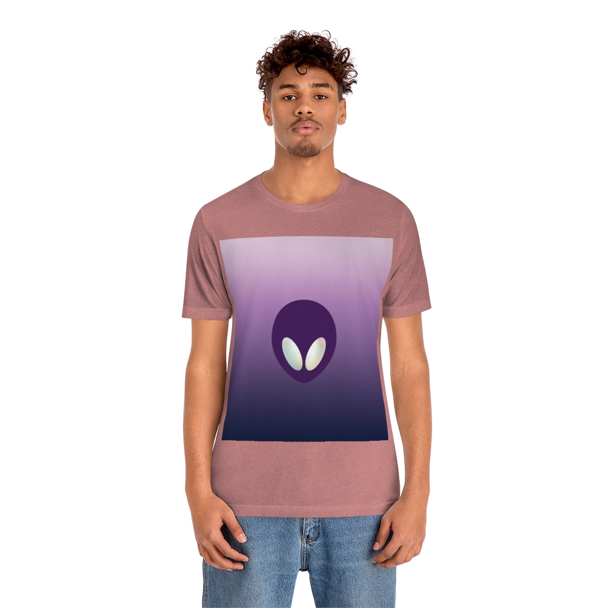 Alien Aesthetic Minimalist UFO Classic TV Series Unisex Jersey Short Sleeve T-Shirt Ichaku [Perfect Gifts Selection]