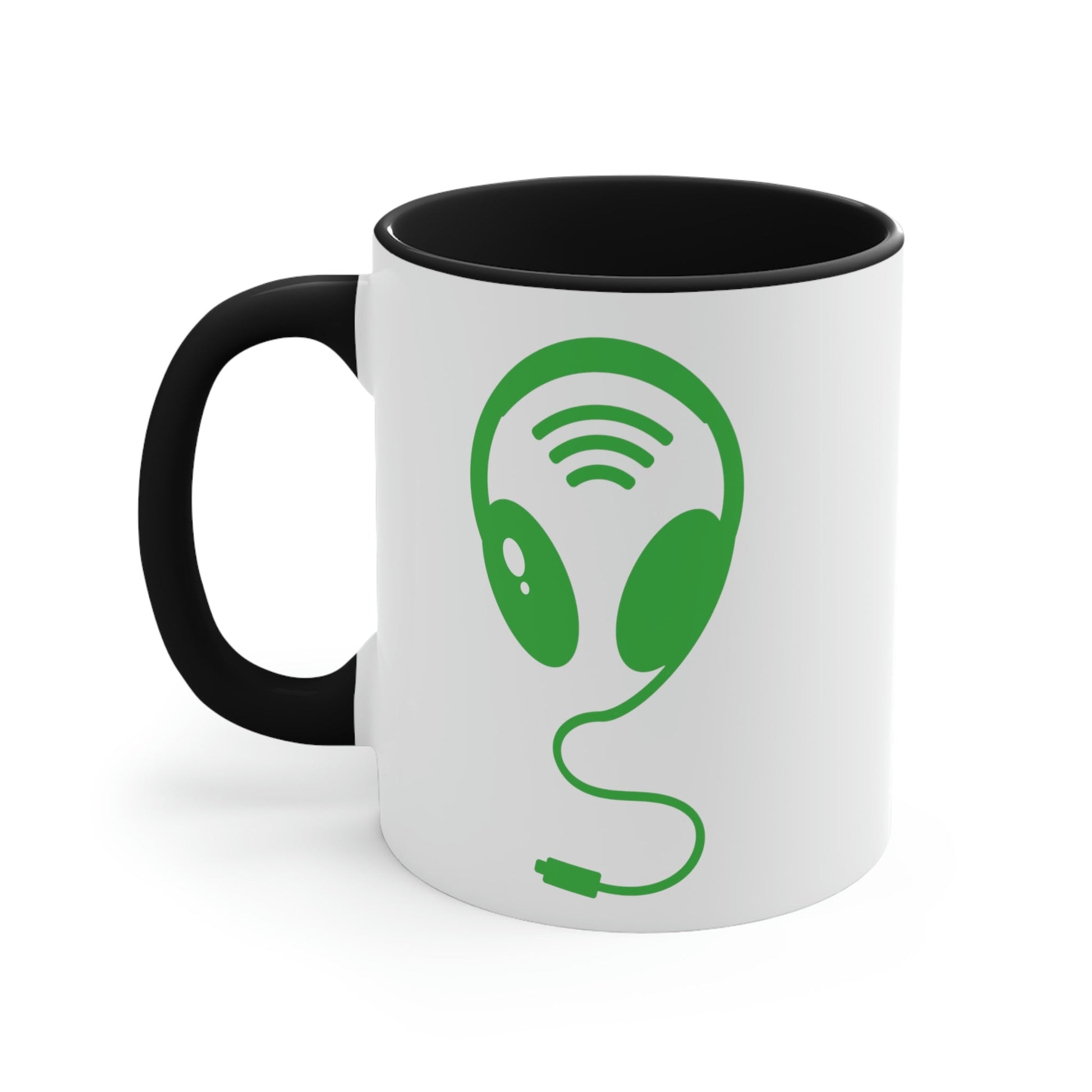 Aliens Headphones Humor Saying Quotes Accent Coffee Mug 11oz Ichaku [Perfect Gifts Selection]