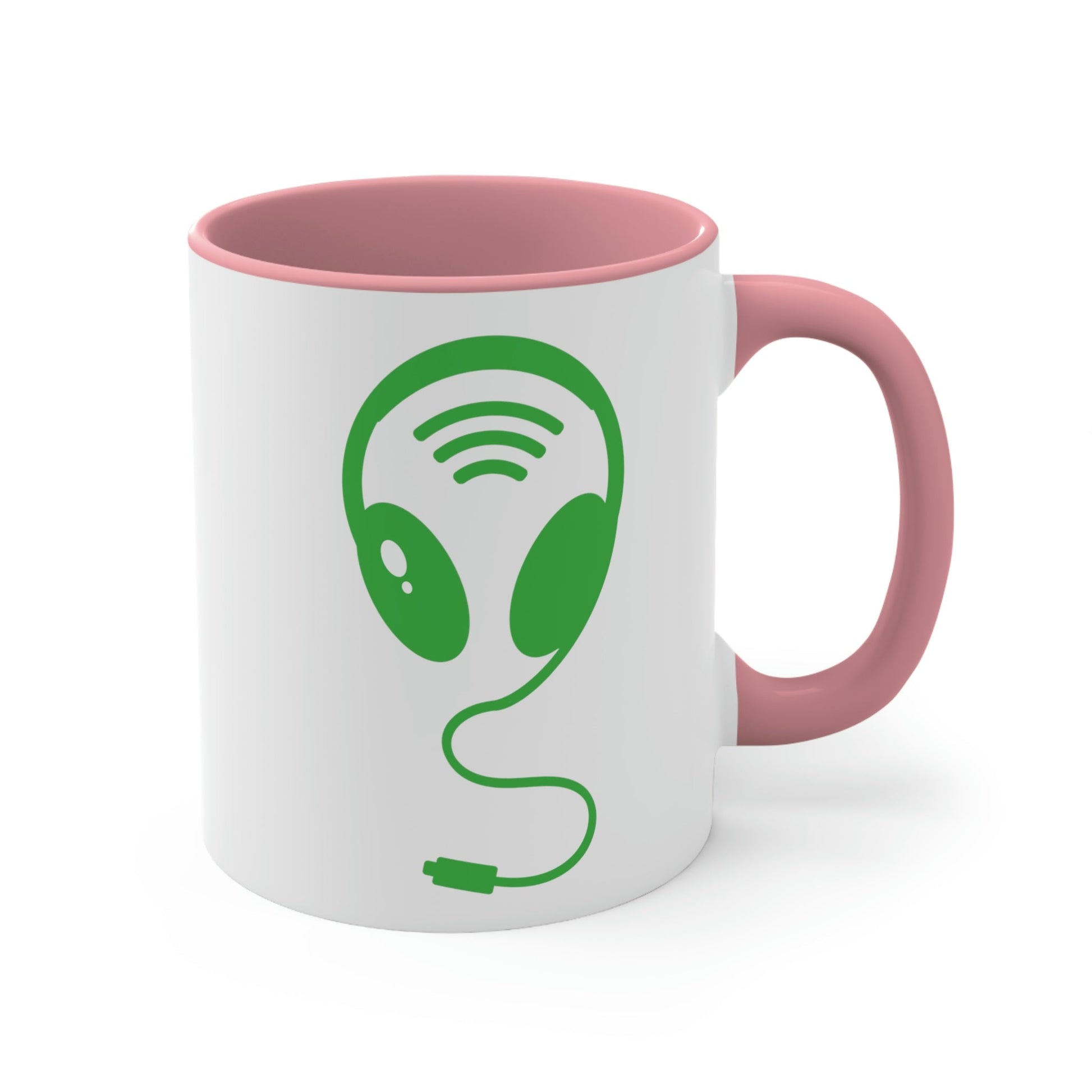 Aliens Headphones Humor Saying Quotes Accent Coffee Mug 11oz Ichaku [Perfect Gifts Selection]
