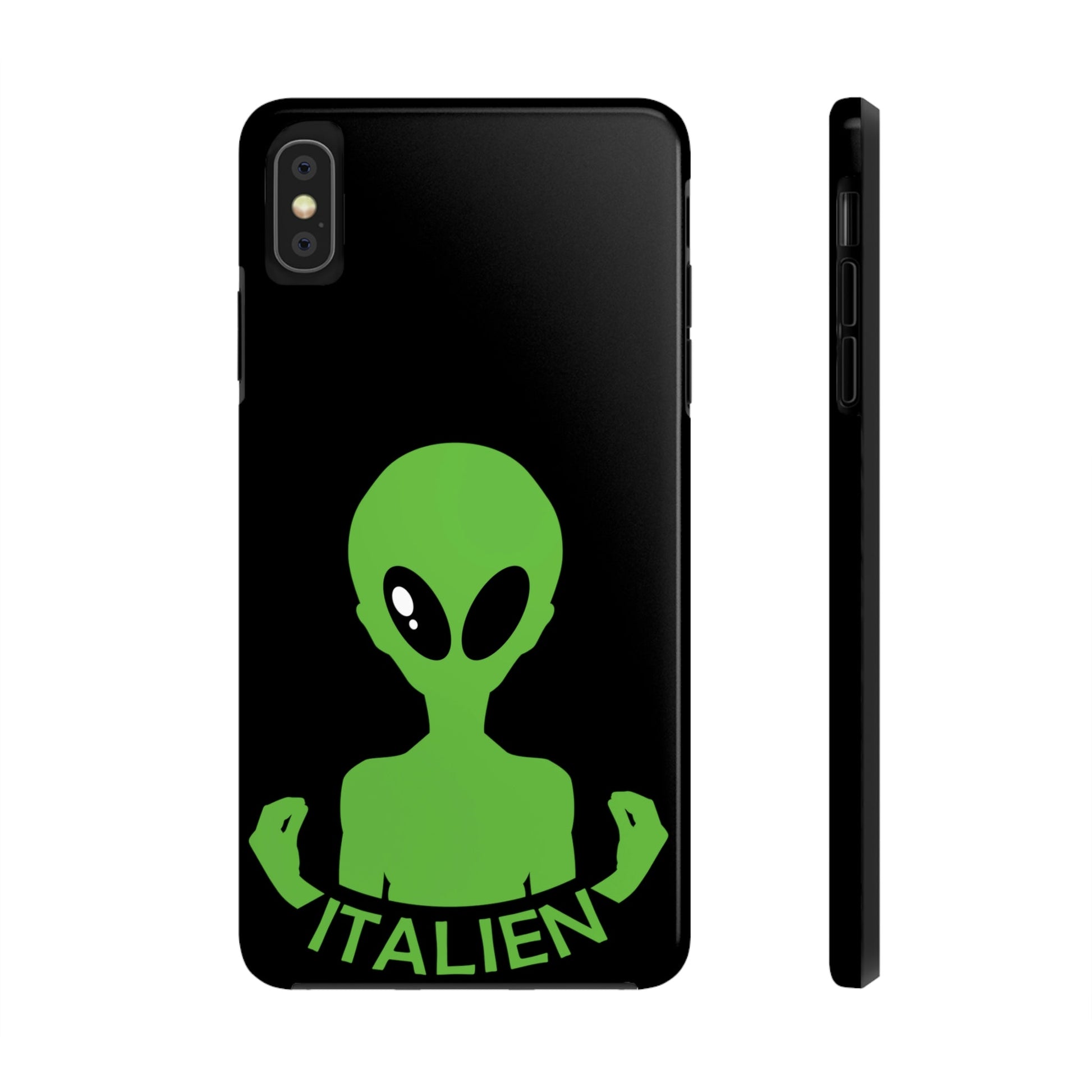 Aliens Italian Hand Gestures UFO Xenomorph Italy Tough Phone Cases Case-Mate Ichaku [Perfect Gifts Selection]