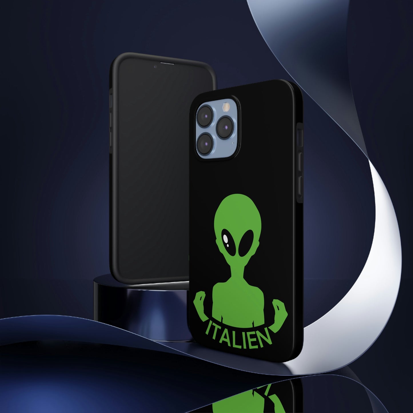 Aliens Italian Hand Gestures UFO Xenomorph Italy Tough Phone Cases Case-Mate Ichaku [Perfect Gifts Selection]