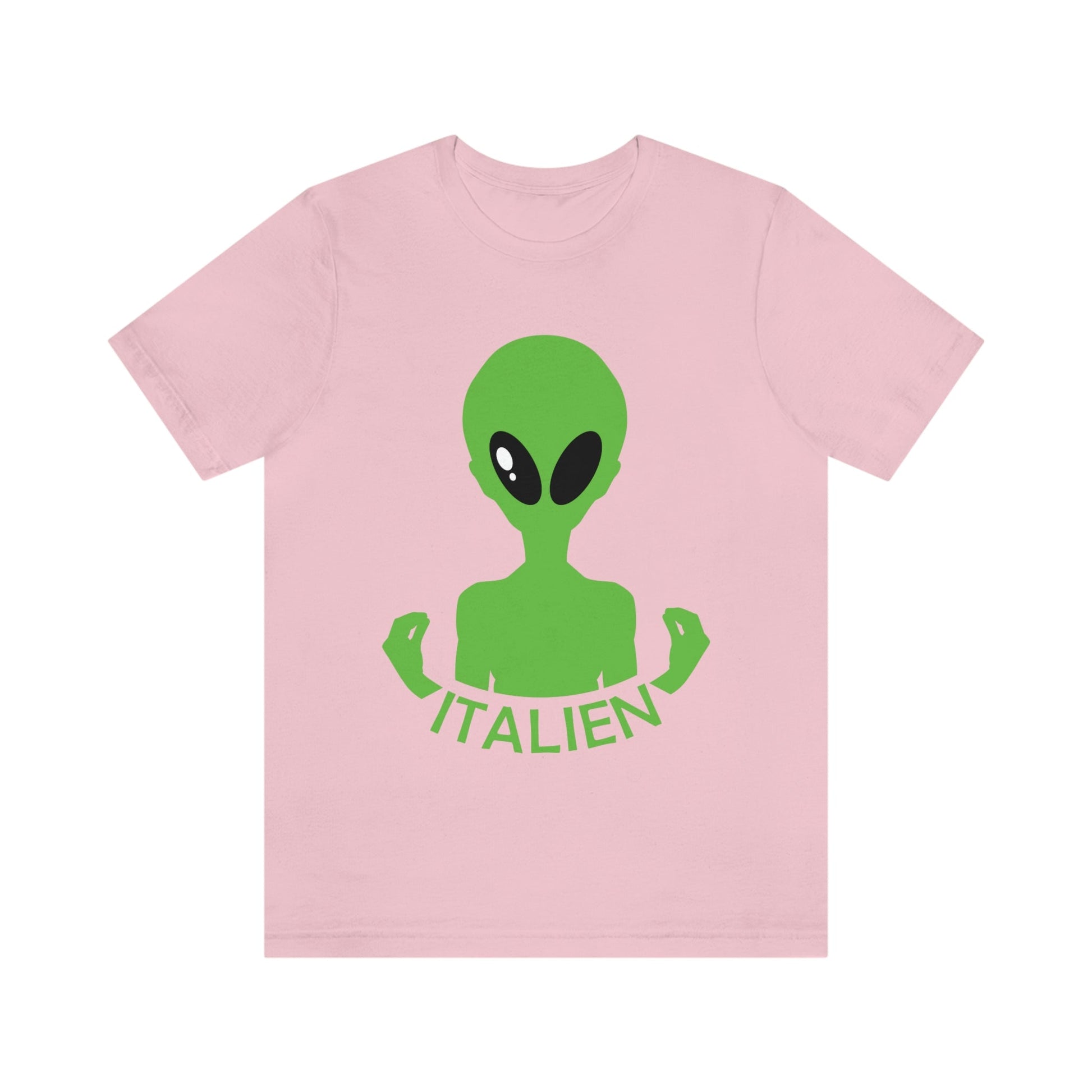 Aliens Italian Hand Gestures UFO Xenomorph Italy Unisex Jersey Short Sleeve T-Shirt Ichaku [Perfect Gifts Selection]