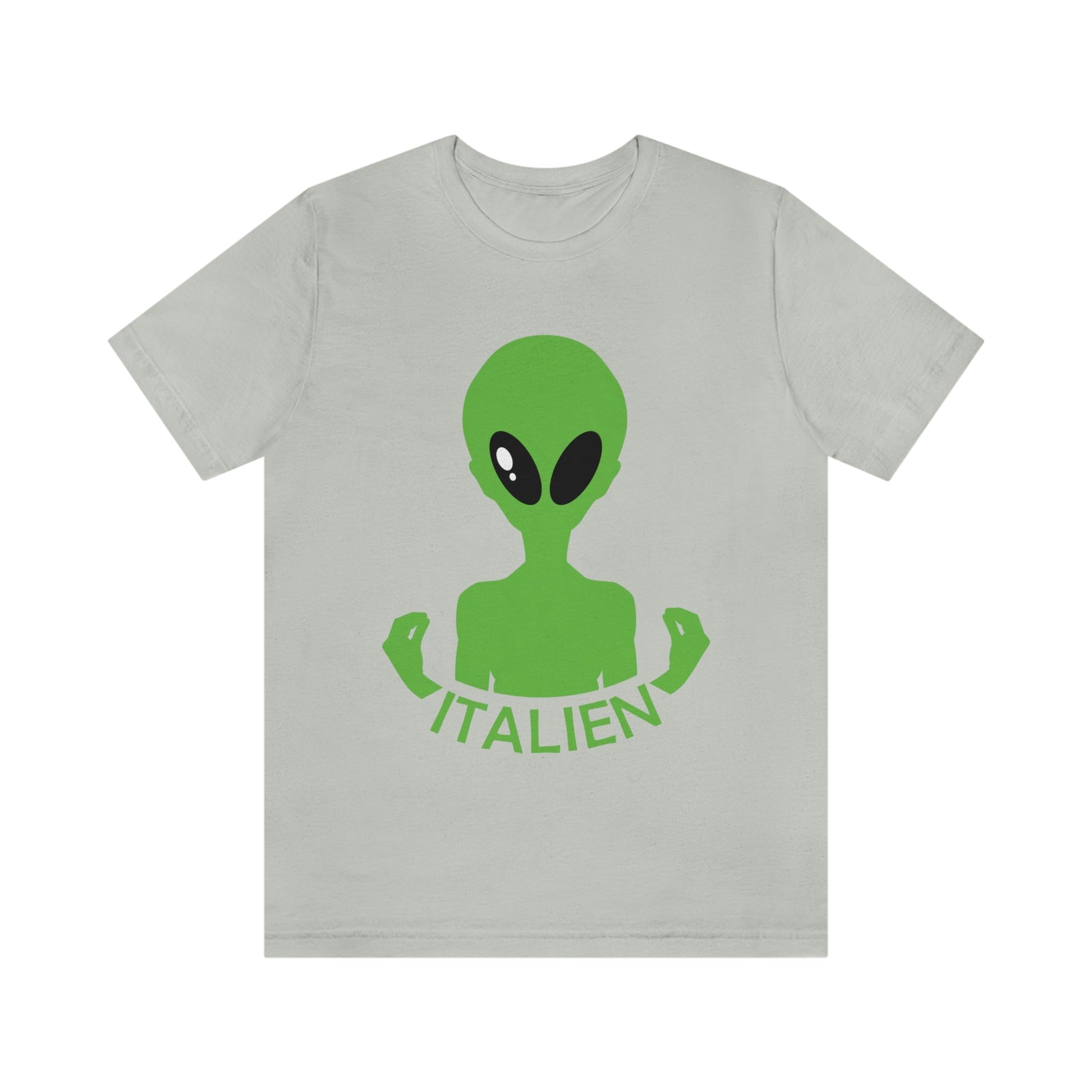 Aliens Italian Hand Gestures UFO Xenomorph Italy Unisex Jersey Short Sleeve T-Shirt Ichaku [Perfect Gifts Selection]