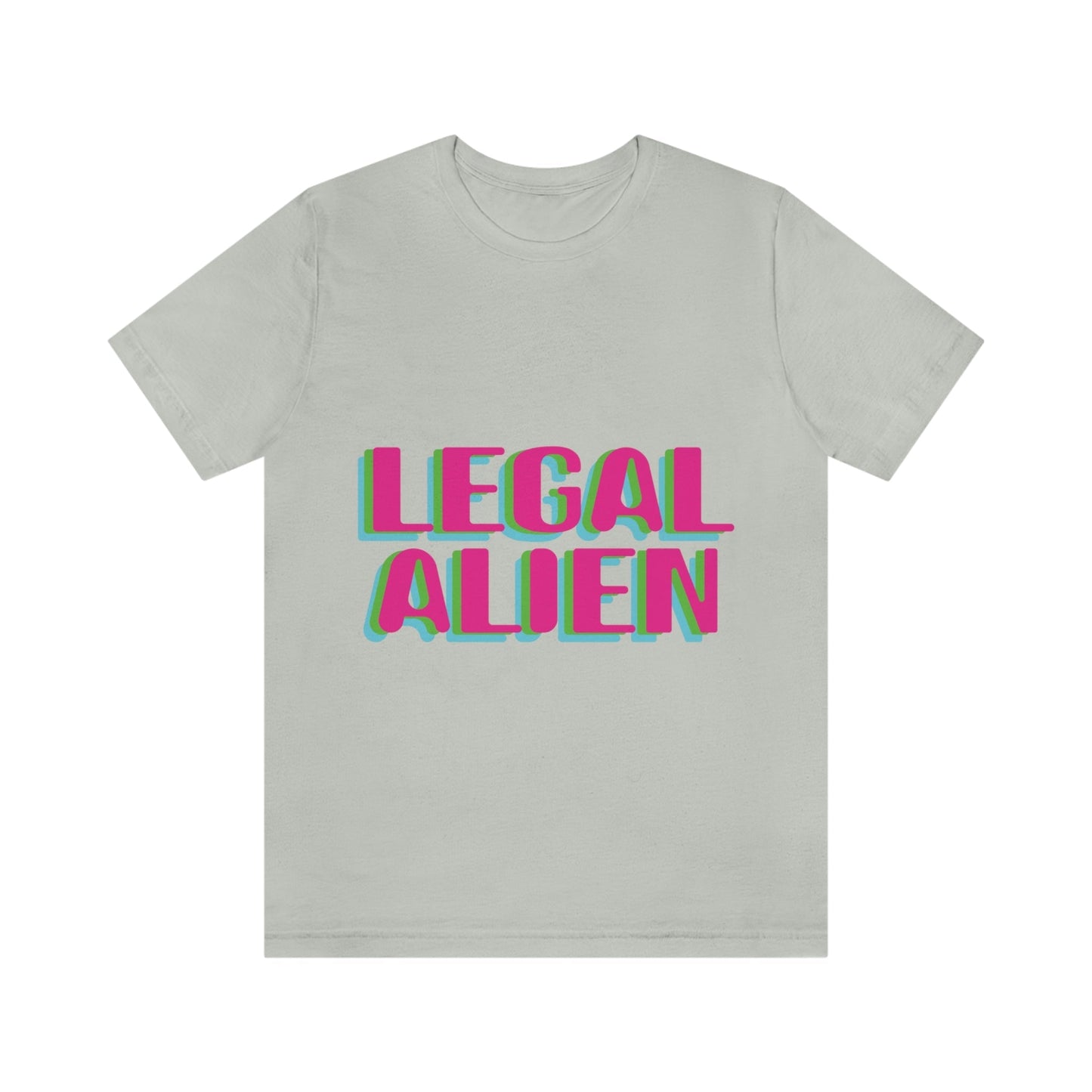 Aliens UFO Funny Retro Quotes Unisex Jersey Short Sleeve T-Shirt Ichaku [Perfect Gifts Selection]