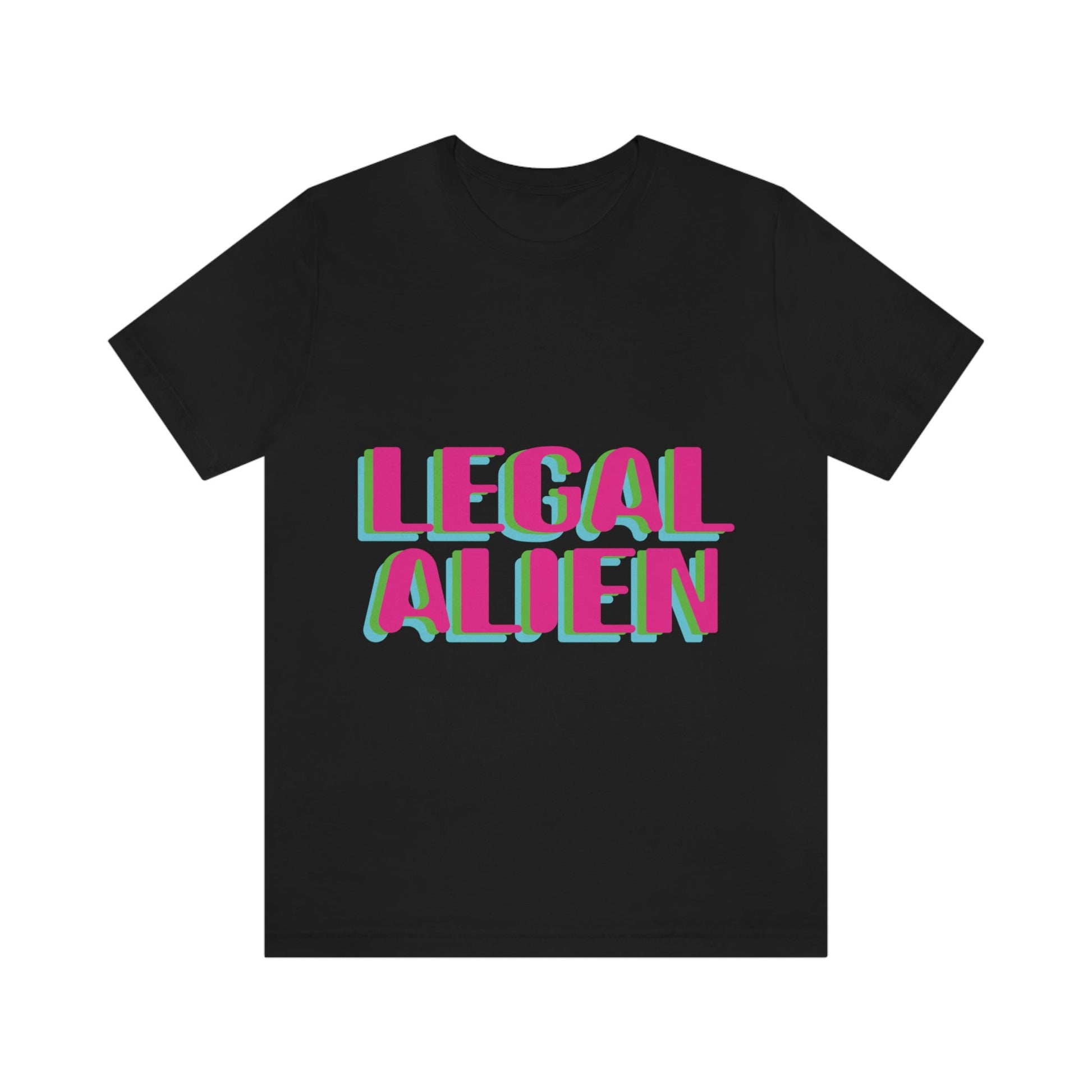 Aliens UFO Funny Retro Quotes Unisex Jersey Short Sleeve T-Shirt Ichaku [Perfect Gifts Selection]