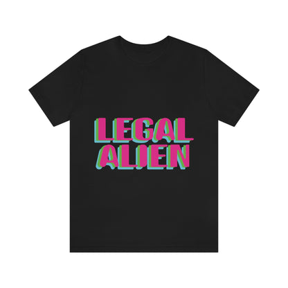 Aliens UFO Funny Retro Quotes Unisex Jersey Short Sleeve T-Shirt Ichaku [Perfect Gifts Selection]