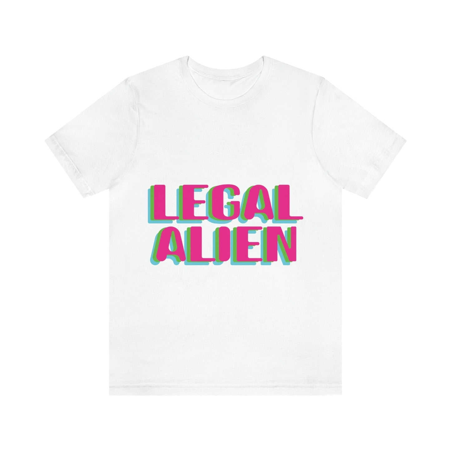 Aliens UFO Funny Retro Quotes Unisex Jersey Short Sleeve T-Shirt Ichaku [Perfect Gifts Selection]