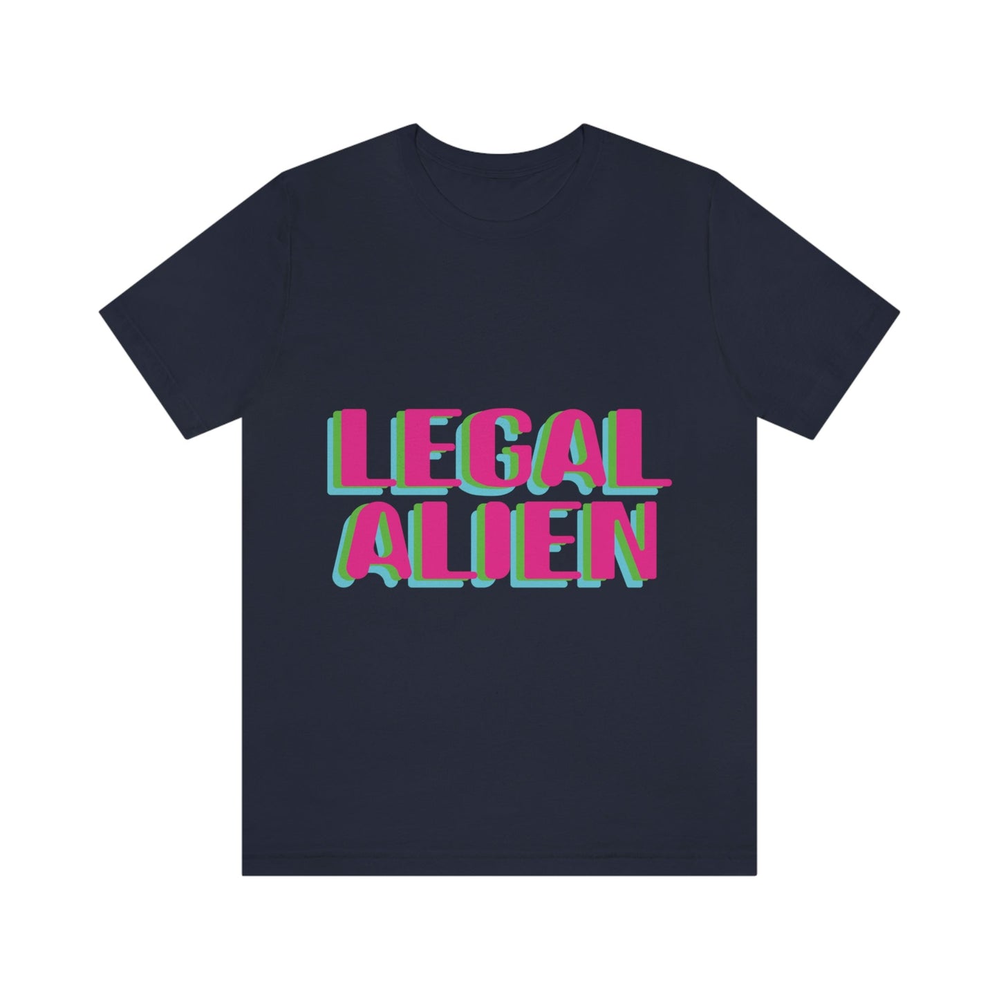 Aliens UFO Funny Retro Quotes Unisex Jersey Short Sleeve T-Shirt Ichaku [Perfect Gifts Selection]