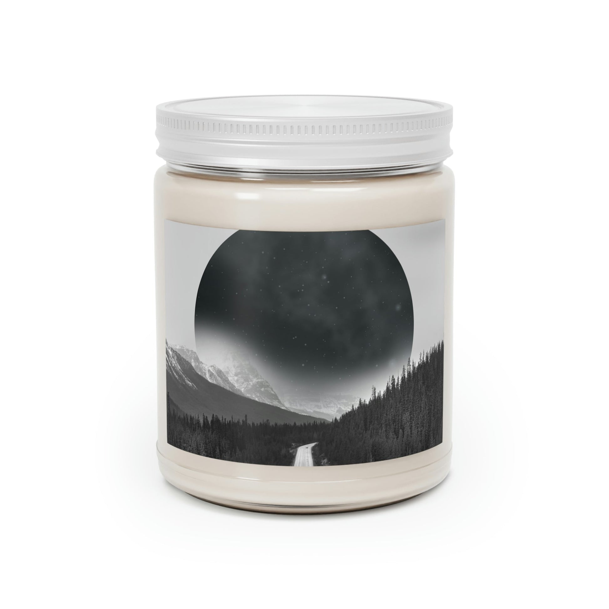 Alternate Universe Multidimensional Reality Planet Black Aesthetic Art Scented Candle Up to 60hSoy Wax 9oz Ichaku [Perfect Gifts Selection]