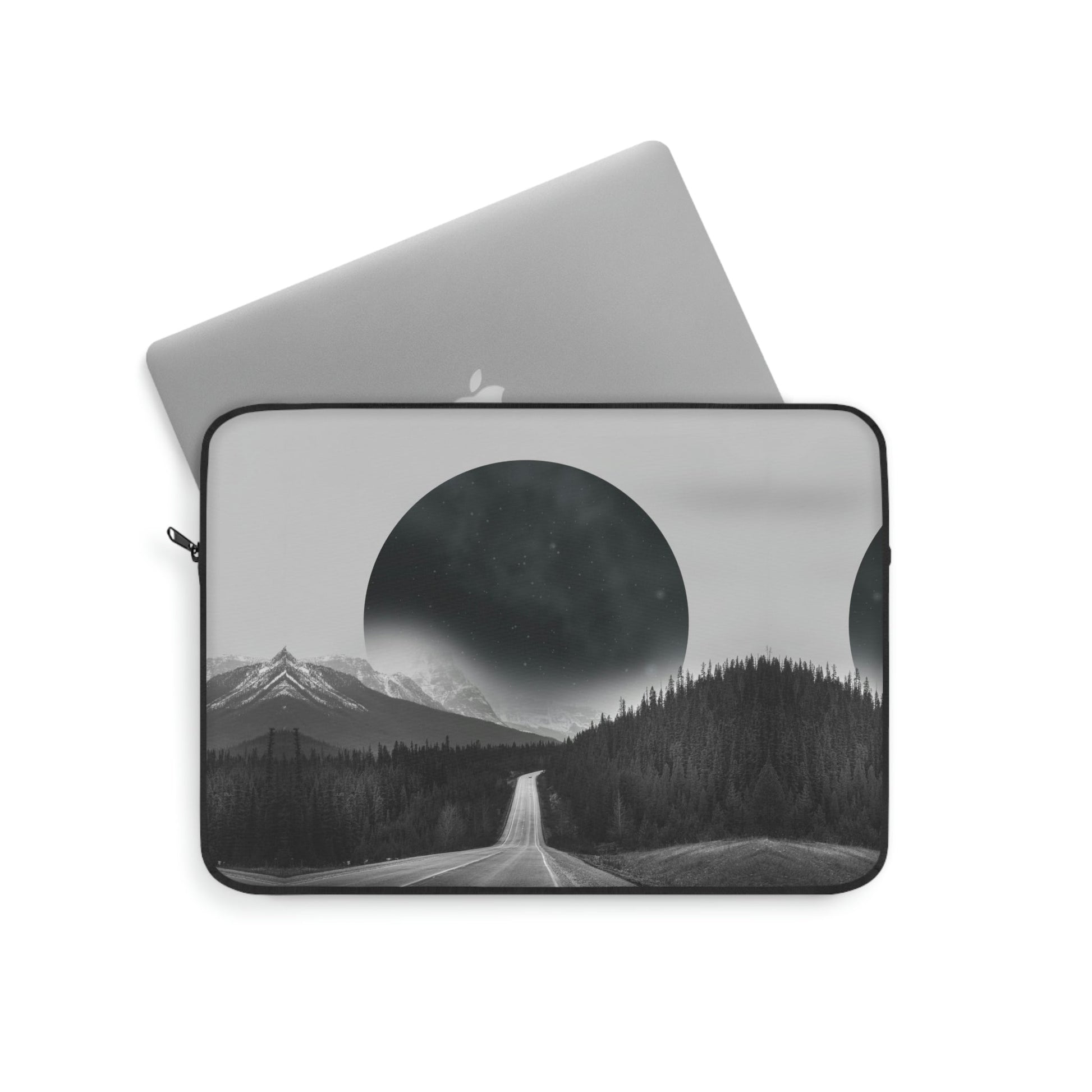 Alternate Universe Multidimensional Reality Planet Black Aesthetic Laptop Sleeve Ichaku [Perfect Gifts Selection]