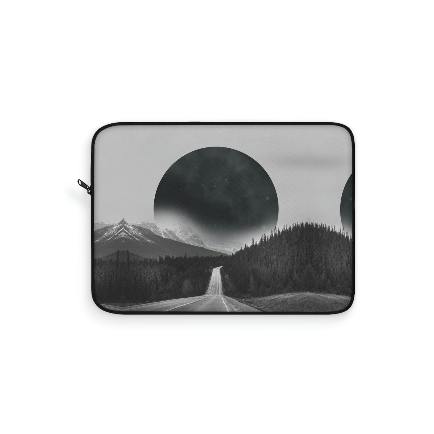 Alternate Universe Multidimensional Reality Planet Black Aesthetic Laptop Sleeve Ichaku [Perfect Gifts Selection]