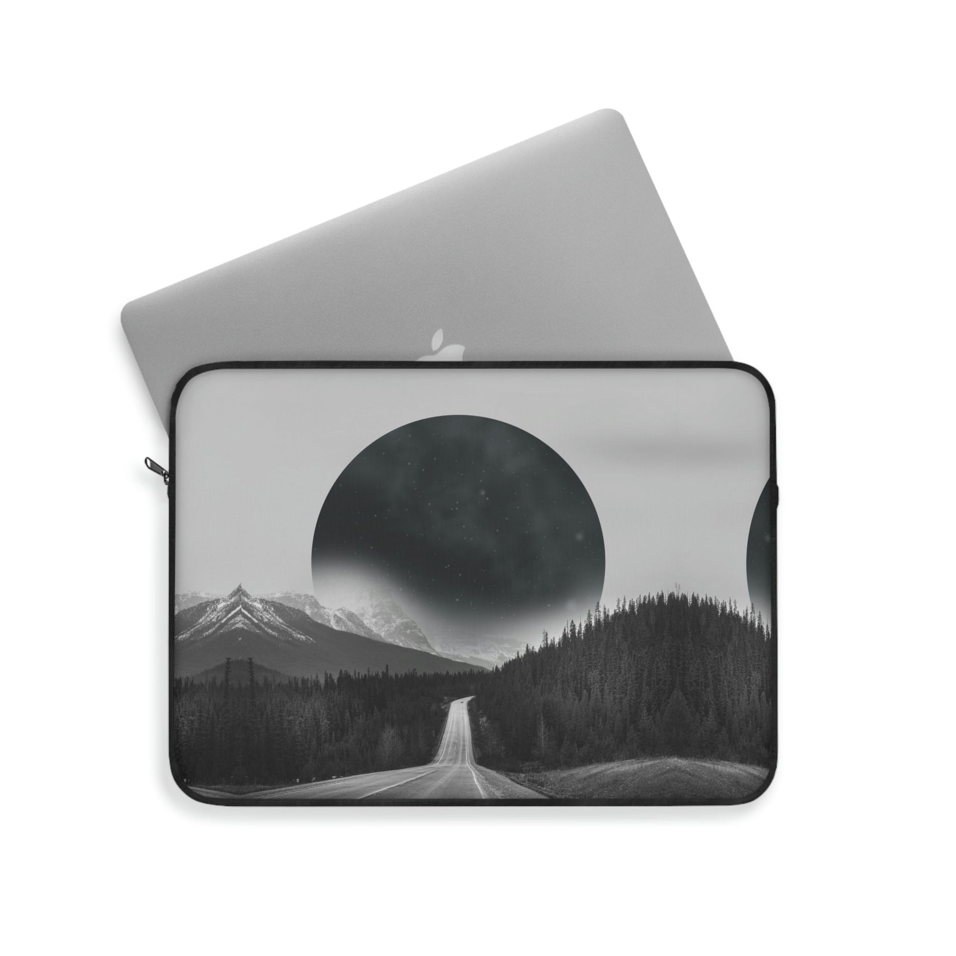 Alternate Universe Multidimensional Reality Planet Black Aesthetic Laptop Sleeve Ichaku [Perfect Gifts Selection]