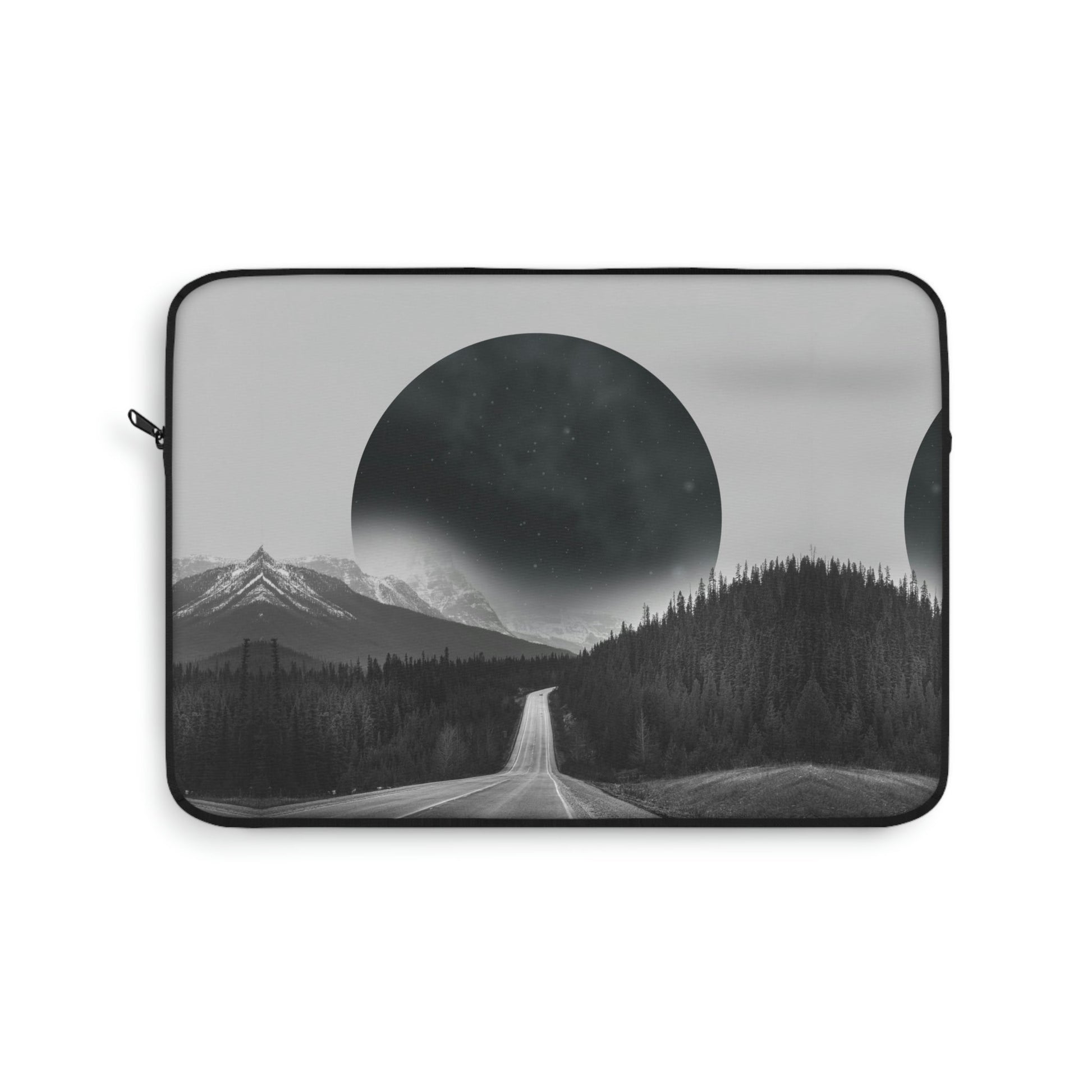 Alternate Universe Multidimensional Reality Planet Black Aesthetic Laptop Sleeve Ichaku [Perfect Gifts Selection]