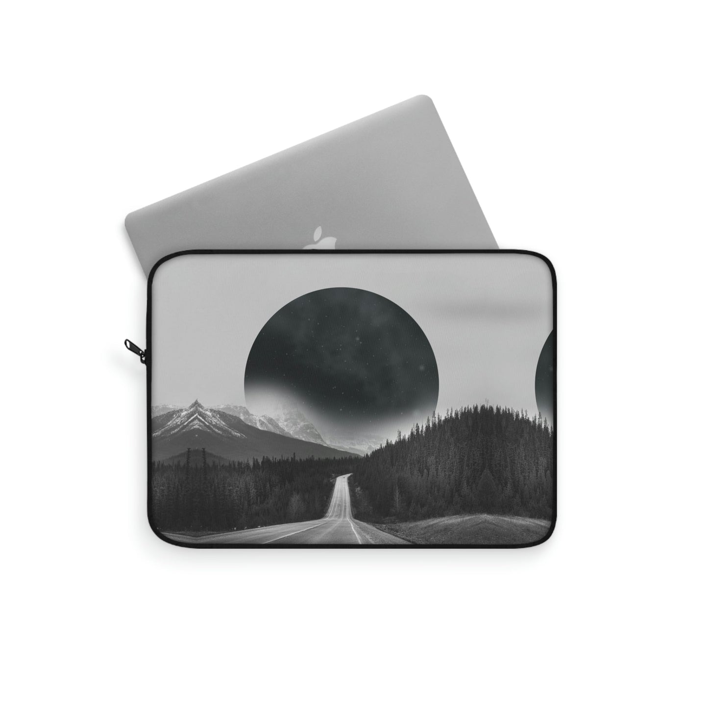 Alternate Universe Multidimensional Reality Planet Black Aesthetic Laptop Sleeve Ichaku [Perfect Gifts Selection]