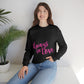 Always in Love Typography Valentines Idea Unisex Heavy Blend™ Crewneck Sweatshirt Ichaku [Perfect Gifts Selection]