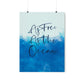 As Free As The Ocean Relationship Quotes Art Premium Matte Vertical Posters Ichaku [Perfect Gifts Selection]