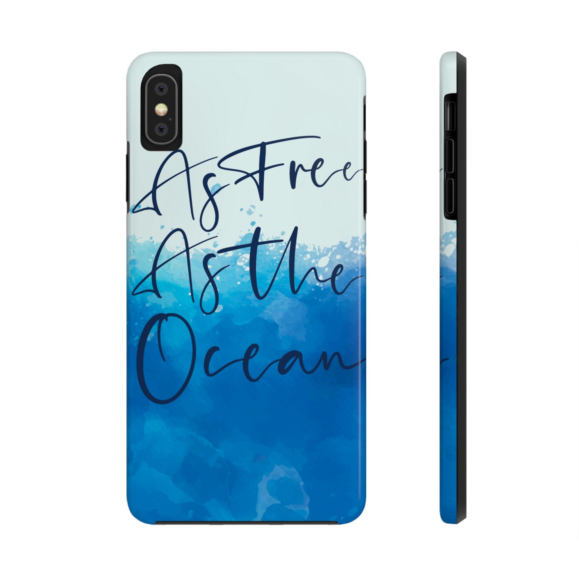 As Free As The Ocean Relationship Quotes Tough Phone Cases Case-Mate Ichaku [Perfect Gifts Selection]