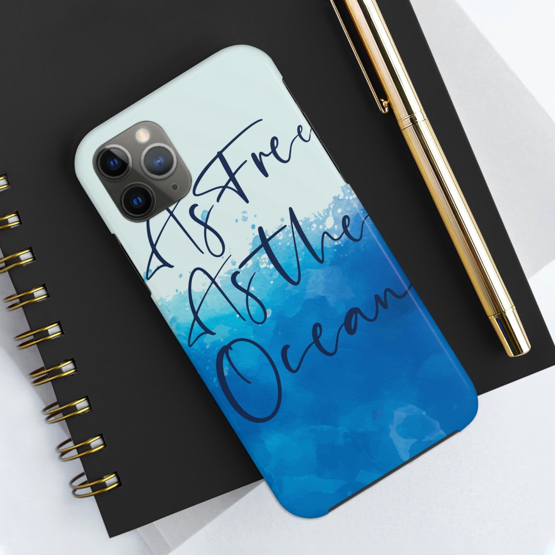 As Free As The Ocean Relationship Quotes Tough Phone Cases Case-Mate Ichaku [Perfect Gifts Selection]